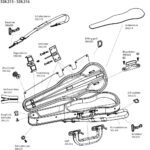 GEWA Liuteria Concerto - alto dėklas, Replacement cover size VI black