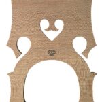Aubert Luthier - tiltelis kontrabosui, 4/4 4-string