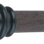 GEWA End pins Model Hill Ebony wood - priedas smuikui, 4/4 - 3/4