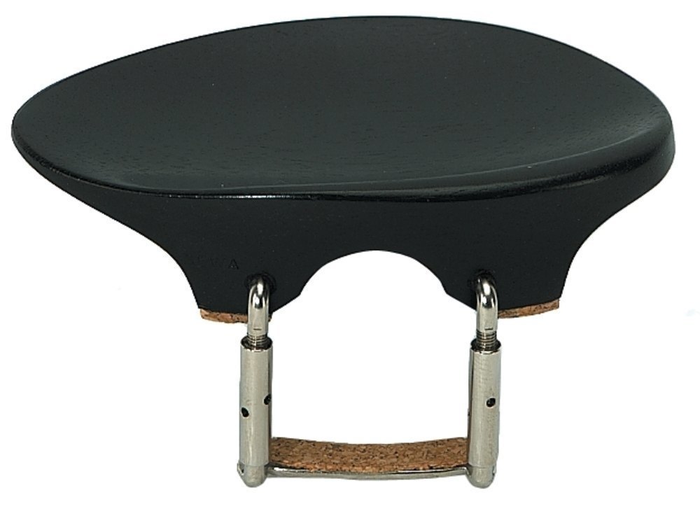 26760-4.jpg GEWA Chin Flesch round - smakro atrama smuikui, Lefthand model Ebony 1/2-1/4 - Image 1
