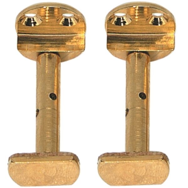 GEWA Chin screw - smakro atrama smuikui, Gold-plated finish