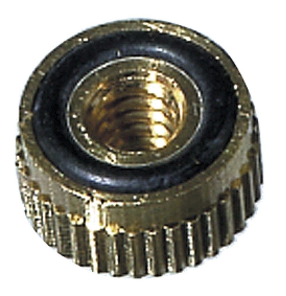 26842.jpg Kun Shoulder Knurled screw - pečių atrama smuikui, Brass head - Image 1