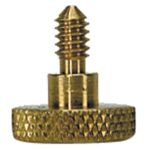 Kun Shoulder Locking screw - pečių atrama smuikui, Brass head