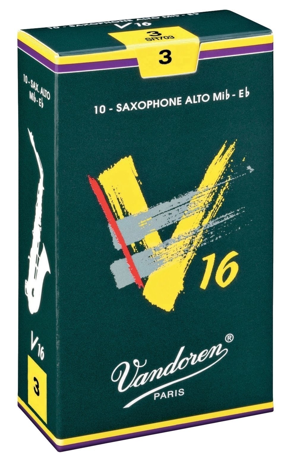 29927-1.jpg Vandoren V 16 - alto saksofono liežuvėliai, 2, 10 vnt. - Image 1