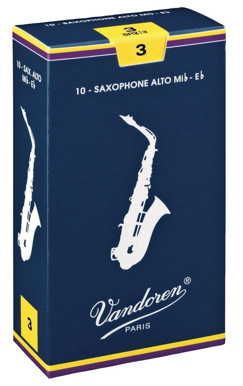 29937-3.jpg Vandoren Traditional - alto saksofono liežuvėliai, 2 1/2, 10 vnt. - Image 1