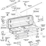 GEWA Cambridge - smuiko dėklas, 16 pcs. screw set