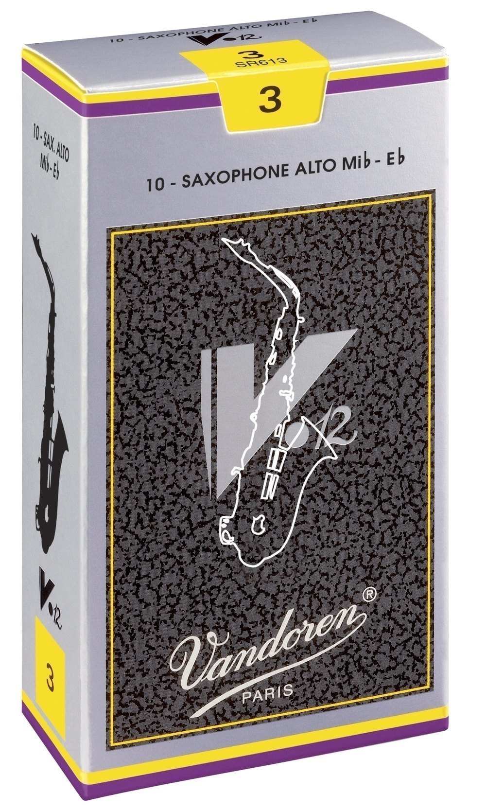 35807-2.jpg Vandoren V 12 - alto saksofono liežuvėliai, 3 1/2, 10 vnt. - Image 1