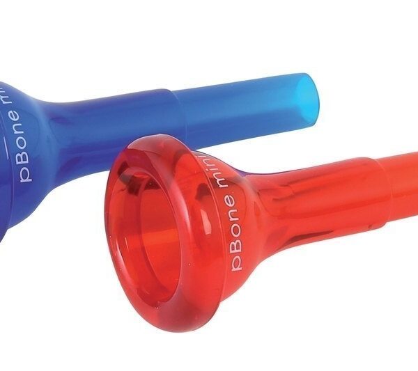 pBone pBone Mini - trombono pūstukas, mėlynas