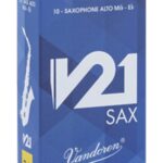 Vandoren Alt V21 - saksofono liežuvėliai, 3, 10 vnt.