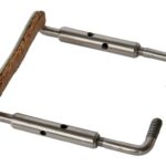 GEWA Chin screw - smakro atrama altui, Viola 36 mm [434866]