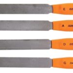 GEWA Saddle file set - liutnininko įrankis smuikui