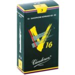 Vandoren V 16 - soprano saksofono liežuvėliai, 2, 10 vnt.