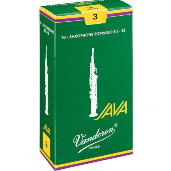 Vandoren Java - soprano saksofono liežuvėliai, 2, 10 vnt.