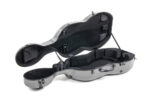 GEWA PURE POLYCARBONATE 4.6 - violončelės dėklas, 4/4 grey Rolly - Image 3