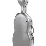 GEWA PURE POLYCARBONATE 4.6 - violončelės dėklas, 4/4 grey Rolly