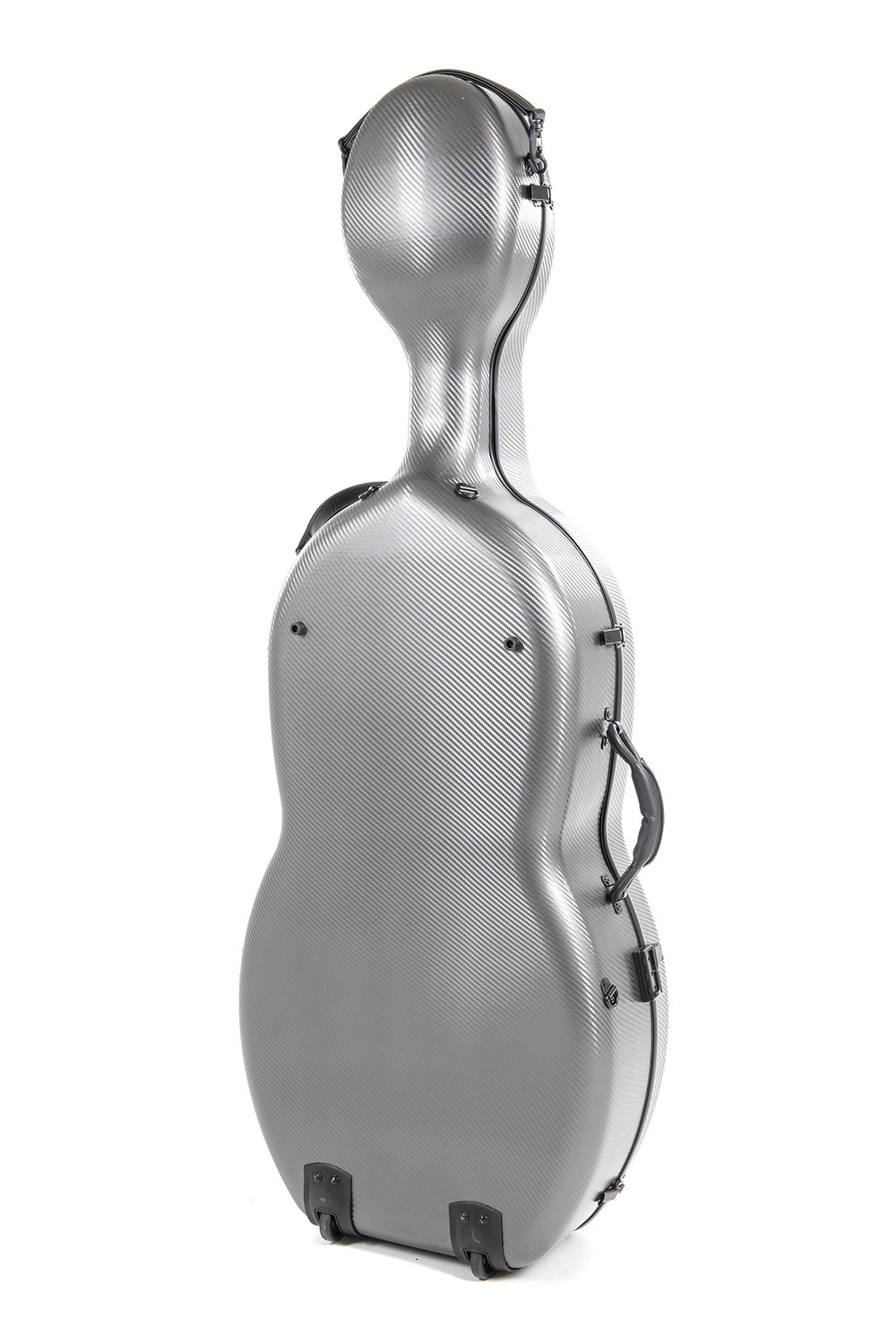 80720.jpg GEWA PURE POLYCARBONATE 4.6 - violončelės dėklas, 4/4 grey Rolly - Image 1