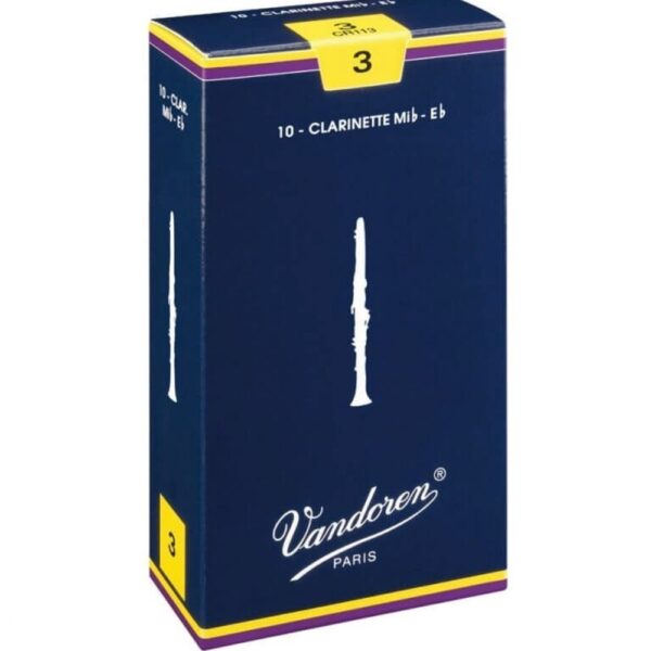 Vandoren Traditional - Eb klarneto liežuvėliai, 3, 10 vnt.