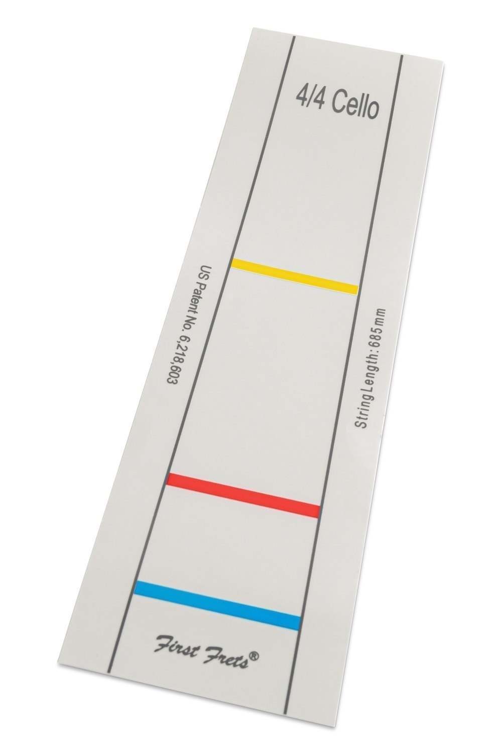 97803-3.jpg GEWA Marking First Fret - priedas violončelei, 523 mm for 1/4 Cello - Image 1