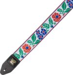 Gitaros diržas Ernie Ball 5638 Quilted Flora - Image 2