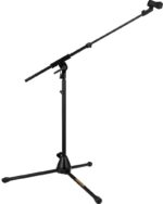 Žemas mikrofono stovas su teleskopine alkūne Hercules MS520B PRO