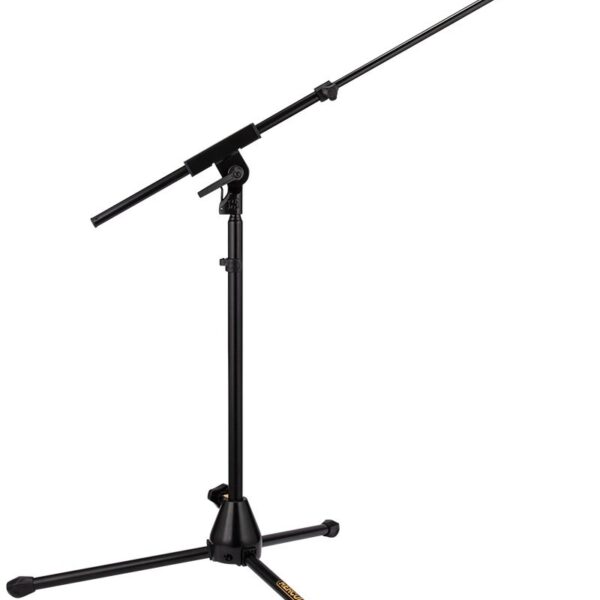 Žemas mikrofono stovas su teleskopine alkūne Hercules MS520B PRO