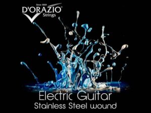 D'orazio X317, ELECTRIC GUITAR STAINLESS STEEL ROUND WOUND (09)