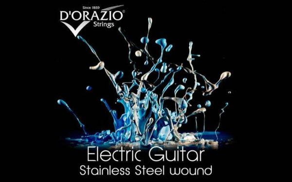 D'orazio X317, ELECTRIC GUITAR STAINLESS STEEL ROUND WOUND (09)