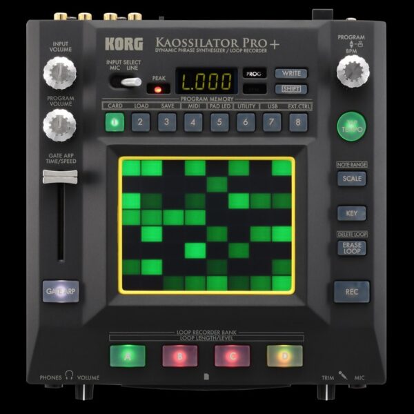 KORG - KAOSSILATOR PRO+ DYNAMIC PHRASE SYNTHESIZER /LOOP RECORDER