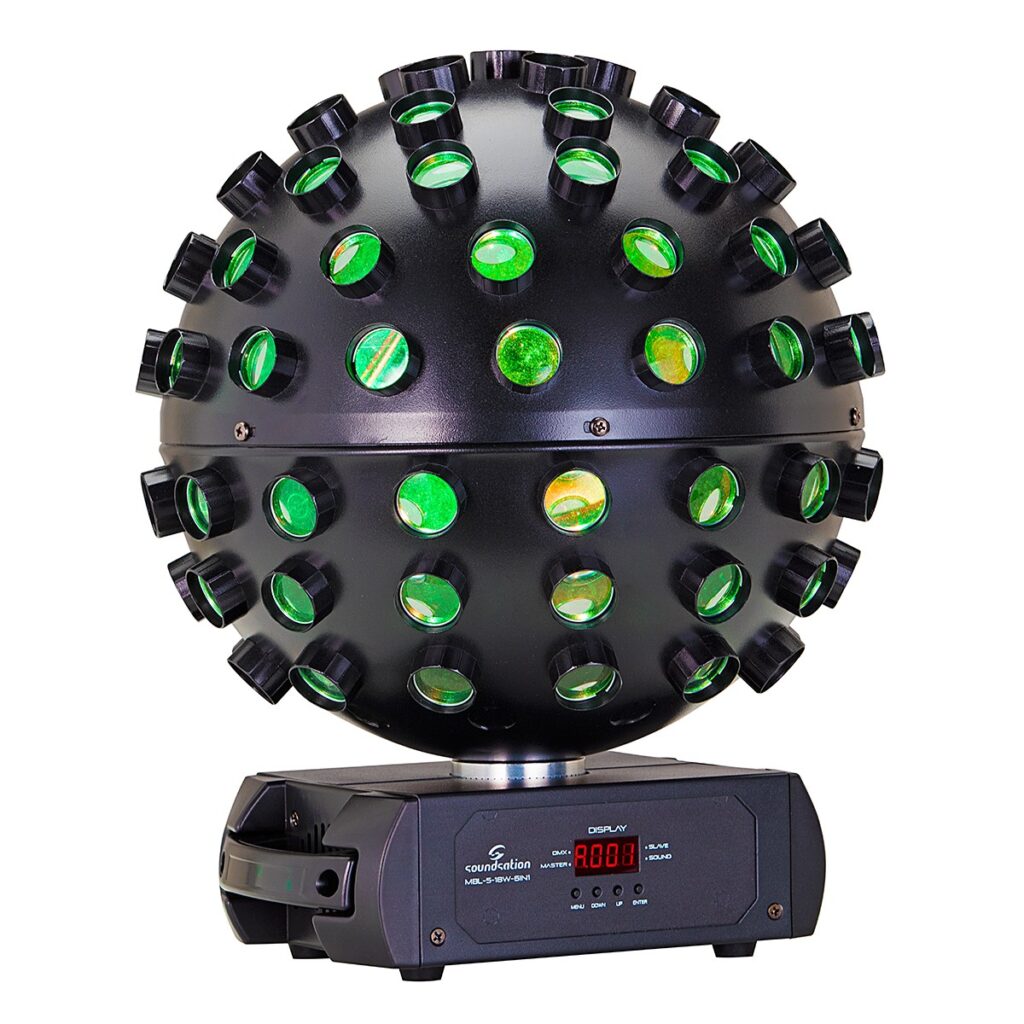 MBL-5-18W-6IN1  5x18W RGBWA+UV 6IN1 LED Magic Ball