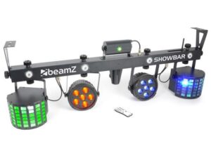 BeamZ SHOWBAR 2x PAR, 2x Butterfly and R/G Laser DMX IRC