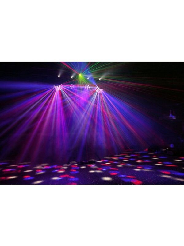 BeamZ SHOWBAR 2x PAR, 2x Butterfly and R/G Laser DMX IRC