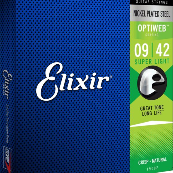 Elixir Optiweb Nickel Plated .009-.042